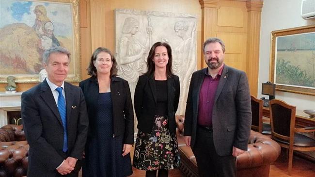 Συνάντηση του Υπουργού Αγροτικής Ανάπτυξης και Τροφίμων  με αυστραλιανή αντιπροσωπεία