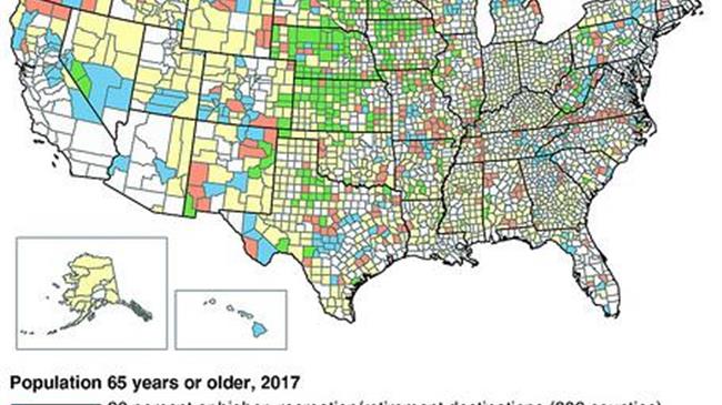 Rural Aging Occurs in Different Places for Very Different Reasons