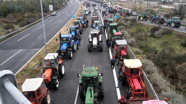 Έστησαν το μπλόκο στα Πραιτώρια