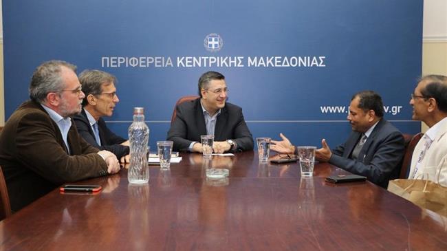 Συνάντηση Τζιτζικώστα με στελέχη του ινδικού Οργανισμού Προώθησης Εξαγωγών