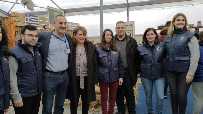 Η Ολυμπία Τελιγιορίδου στην 11η Έκθεση Zootechnia