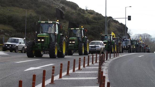 Μπλόκο αγροτών στην Εγνατία Οδό