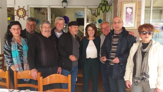  Επίσκεψη της Ολ. Τελιγιορίδου στη Λέσβο 