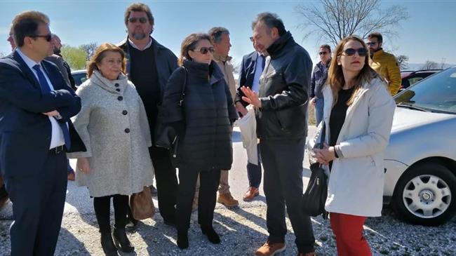 Επίσκεψη στο Νομό Σερρών Ολυμπίας Τελιγιορίδου 