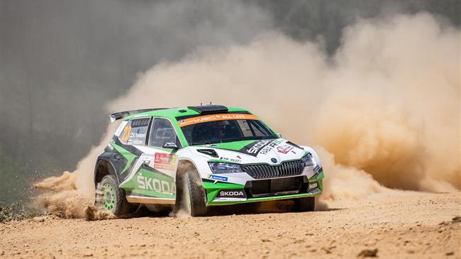 Ντεμπούτο με διπλό θρίαμβο για το νέο SKODA Fabia R5 evo στην Πορτογαλία