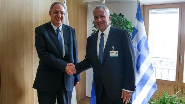 Άτυπη συνάντηση ΥπΑΑΤ Μ. Βορίδη με τον Κύπριο ομόλογό του, Κ. Καδή