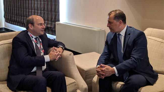 Συνάντηση Κ.Χατζηδάκη με  τον  υπουργό Ενέργειας της Κύπρου κ. Γιώργο Λακκοτρύπη