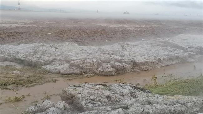 Ολική καταστροφή των καλλιεργειών της Ροδόπης από τη σφοδρή χαλαζόπτωση