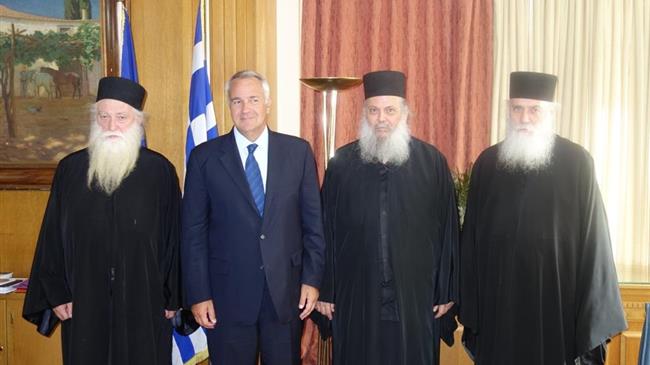 Συνάντηση Μ. Βορίδη με μέλη της Ιεροκοινοτικής Επιτροπής Αγ. Όρους 