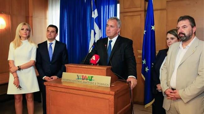 Τελετή Παράδοσης - Παραλαβής στο ΥπΑΑΤ