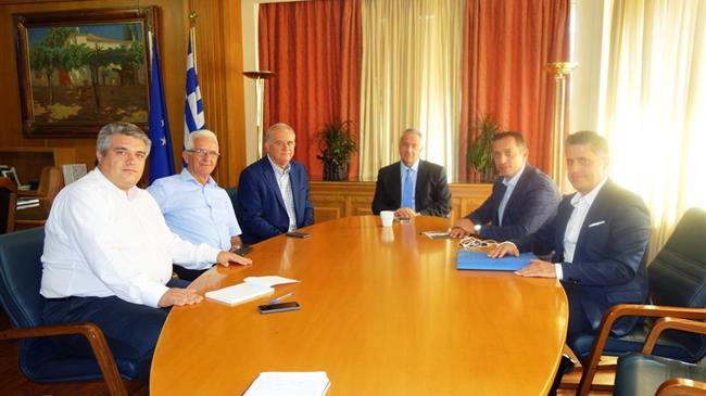 Συνάντηση Μ. Βορίδη με εκπροσώπους του αγροτικού συνεταιρισμού «ΣΥΚΙΚΗ»