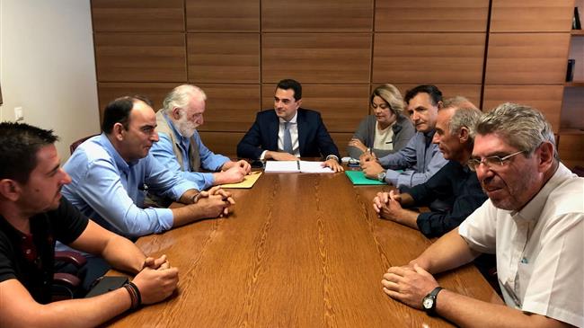 Συνάντηση Κ. Σκρέκα με βαμβακοπαραγωγούς της Θεσσαλίας