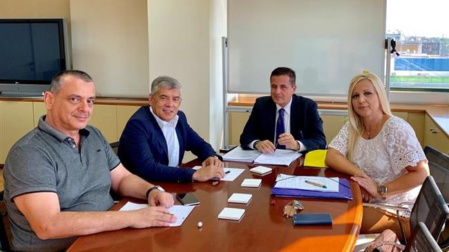 Συνάντηση K. Αραβώση με τον Περιφερειάρχη Θεσσαλίας και την Αντιπεριφερειάρχη Μαγνησίας και Σποράδων