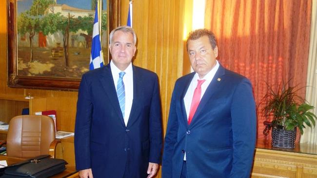 Τον Μ. Βορίδη επισκέφθηκε ο δήμαρχος Φυλής, Χρήστος Παππούς