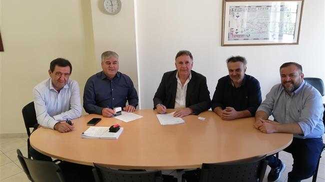 Υπογράφηκε η σύμβαση του έργου «Βελτίωση αγροτικού δρόμου Γερακίου» 