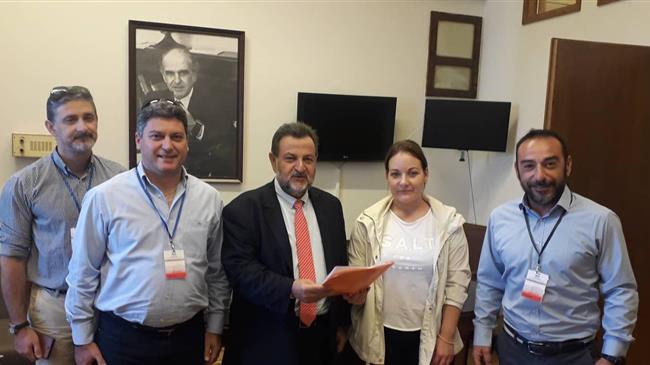 Αντιπροσωπεία των Γεωπόνων ΤΕ στην Βουλή