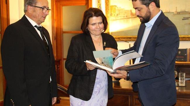 Εθιμοτυπικές επισκέψεις Πρέσβεως Σλοβακίας στα Χανιά