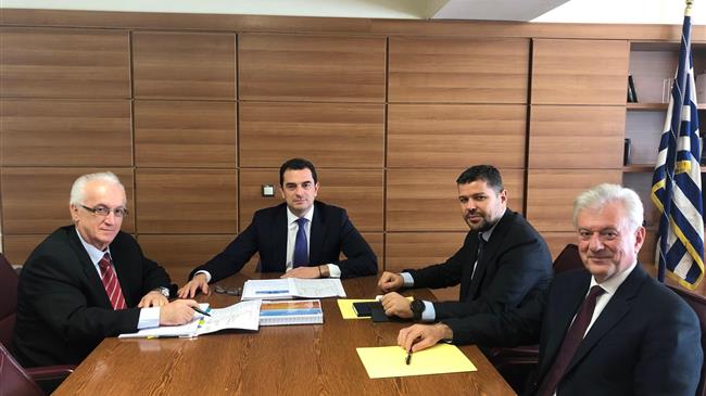 Συνάντηση του Κ. Σκρέκα με τον Πρόεδρο και Διευθύνοντα Σύμβουλο της ΔΕΗ για το Φράγμα Μεσοχώρας