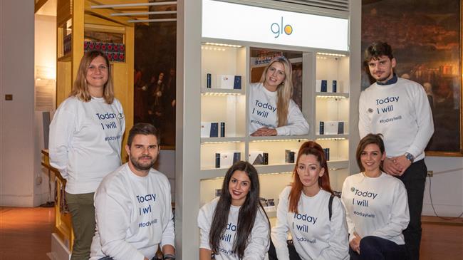 British American Tobacco Hellas: 4D περίπτερο από το glo