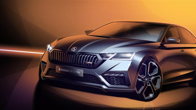 Πρώτα σκίτσα της νέας SKODA OCTAVIA RS iV