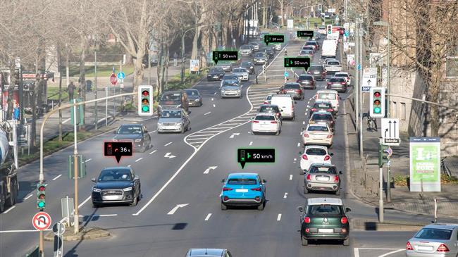 Τα Audi επικοινωνούν με τα φανάρια κυκλοφορίας στο Ντίσελντορφ