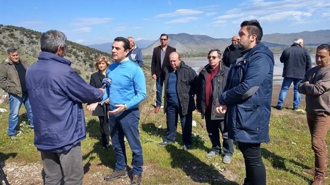 Επίσκεψη αστραπή Σκρέκα στις πλημμυρισμένες περιοχές του Δήμου Φαρκαδόνας