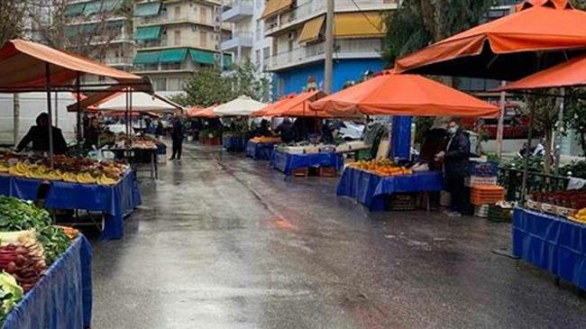  Παραμένουν εκτός των μέτρων στήριξης  οι πωλητές- παραγωγοί λαϊκών αγορών
