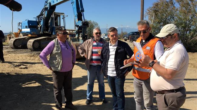 Εκτεταμένες εργασίες καθαρισμού των εκβολών του Λουδία  για τη διευκόλυνση της πρόσβασης στις οστρακοκαλλιέργειες