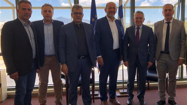 Συνάντηση Γ. Θωμά με τους προέδρους των Επιμελητηρίων της Περιφέρειας Πελοποννήσου