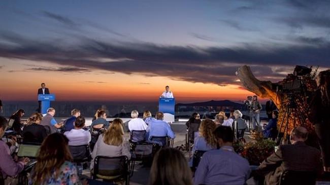 Κ.Μητσοτάκης: Στο οινοποιείο της Ένωσης Συνεταιρισμών Θηραϊκών Προϊόντων-SantoWines 