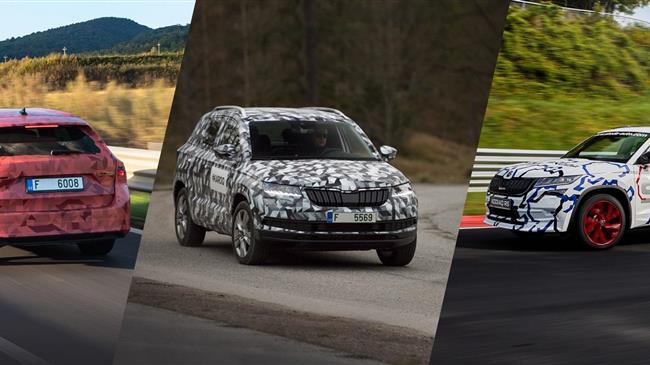 H τέχνη του καμουφλάζ στα πρωτότυπα δοκιμών της SKODA