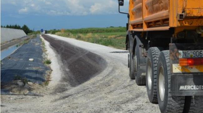 Ασφαλτοστρώσεις στο αγροτικό οδικό δίκτυο του δήμου Αλεξάνδρειας