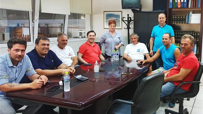 Στην «καρδιά» της παραγωγής και εμπορίας φρούτων βρέθηκε ο κ.Καρανικόλας