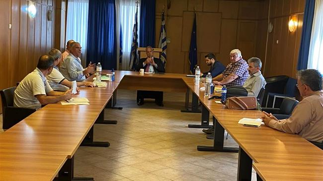 Συνάντηση της Ένωσης Αρδευτών Ελλάδος με τον Βορίδη