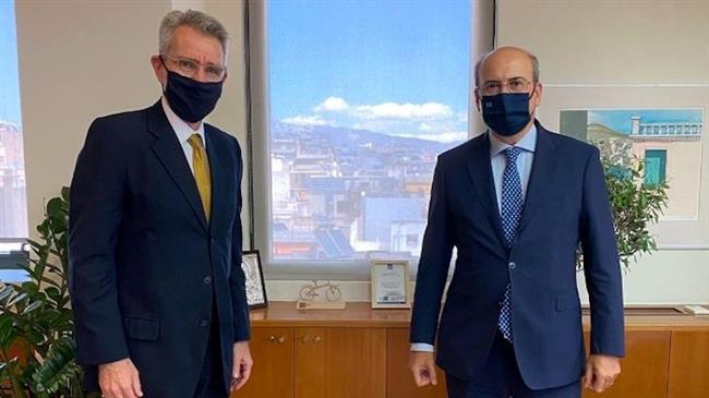 Συνάντηση Χατζηδάκη-Pyatt για τα ενεργειακά σχέδια