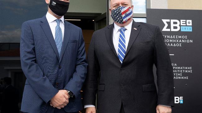 Ο Mike Pompeo και η Αμερικανική Πρεσβεία στα νέα γραφεία του ΣΒΕ