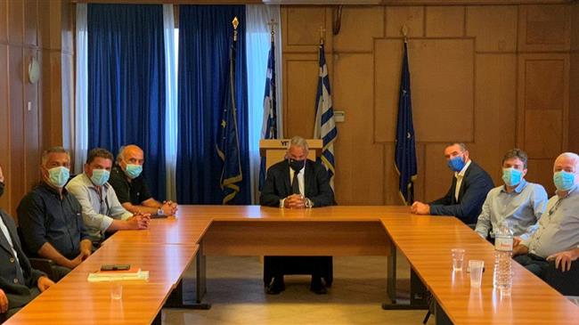 Συνάντηση Αντιπεριφερειάρχη Μ. Χνάρη με τον Μ. Βορίδη