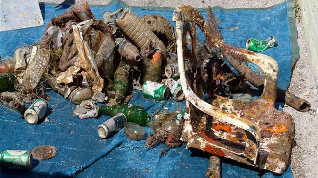 Καθάρισαν το βυθό στους Καταρράκτες Λουτρακίου