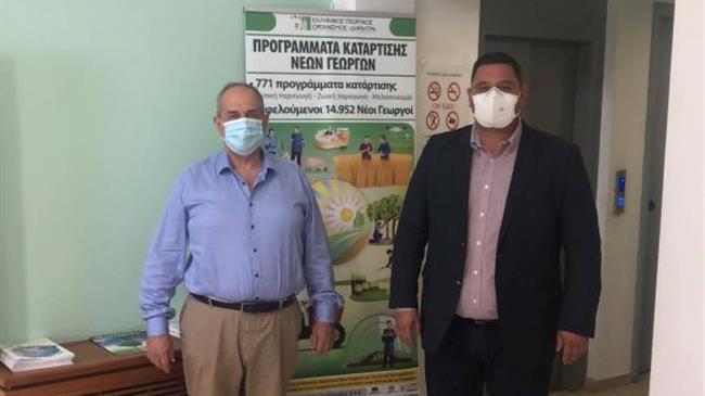 Συνάντηση των Γεωπόνων Τ.Ε. της Π.Ε.Π.Τ.Ε.Γ. με τον Διευθύνων Σύμβουλο του ΕΛΓΟ ΔΗΜΗΤΡΑ