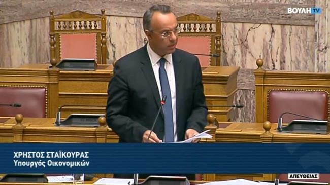 Σταϊκούρας: "Οι πυλώνες της ισχυρής ανάκαμψης και της υψηλής, διατηρήσιμης ανάπτυξης"