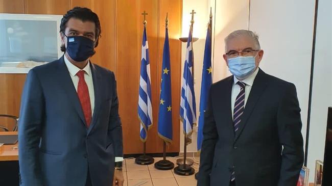 Συνάντηση του Ανδ. Πάτση με τον Πρόεδρο του ΕΛ.Γ.Α. , Ανδ. Λυκουρέντζο