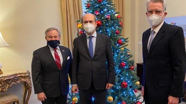 Κ.Χατζηδάκης: Συνάντηση με τον υπουργό Ενέργειας των ΗΠΑ Dan Brouillette