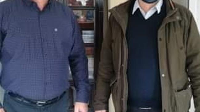 Ο Θ. Βασιλόπουλος στον Αγροτικό Συνεταιρισμό Μεσολογγίου