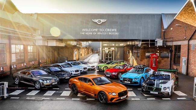 Η BENTLEY γιορτάζει την παραγωγή 80.000 CONTINENTAL GT