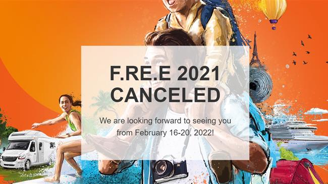 Ακυρώνεται η έκθεση για τη διαμόρφωση του ελεύθερου χρόνου, τα ταξίδια και την αναψυχή, f.re.e 2021