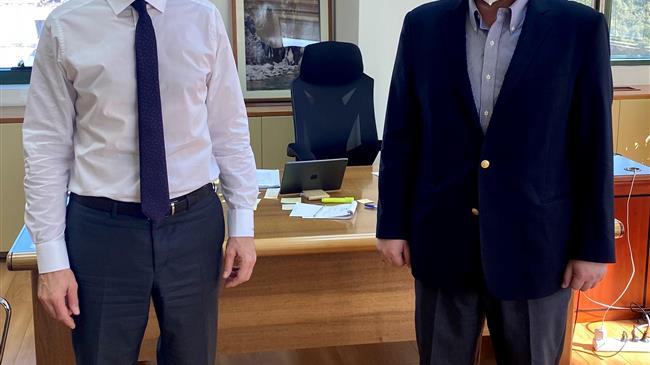 Συνάντηση Λάκη Βασιλειάδη με τον Γιώργο Αμυρά