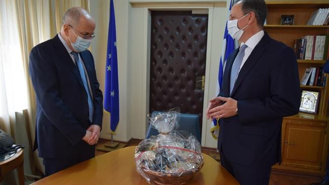 Η έρευνα και η παραγωγή στον αγροδιατροφικό τομέα στο επίκεντρο της συνάντησης Λιβανού με τον πρεσβευτή του Ισραήλ