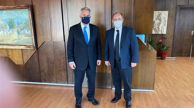 Με τον Μ. Βορίδη συναντήθηκε ο Δήμαρχος Δίου-Ολύμπου Β. Γερολιόλιος