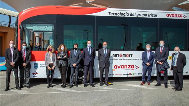 Το πρώτο αυτόνομο λεωφορείο Irizar με μηδενικές εκπομπές βρίσκεται στο δρόμο της Μάλαγας