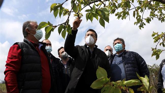 Τζιτζικώστας: Επισκέφτηκε περιοχές που επλήγησαν από τον παγετό